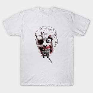 Zombie eating, zombie apocalypse virus outbreak T-Shirt
